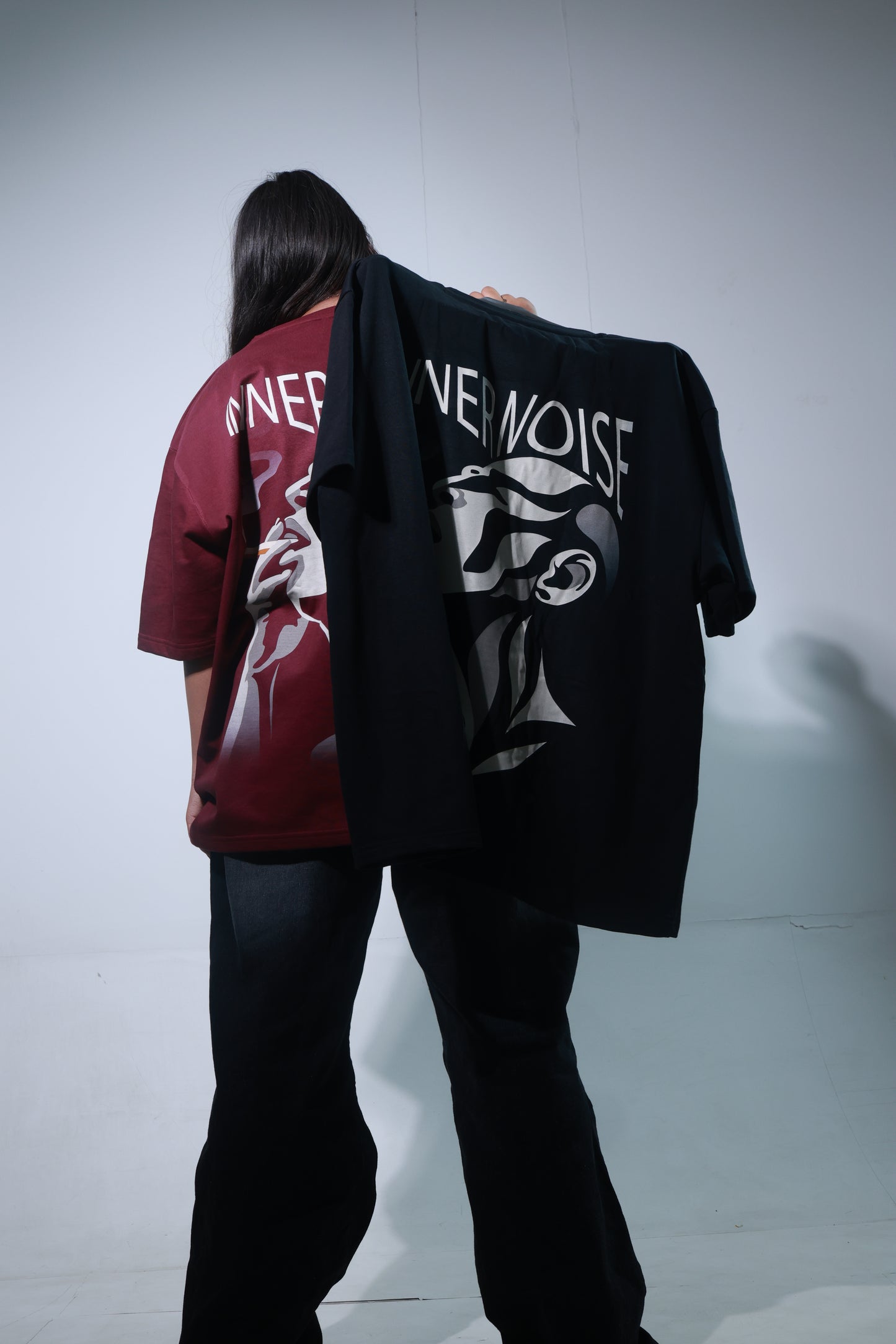 “Inner Noise” Oversized Graphic Tee