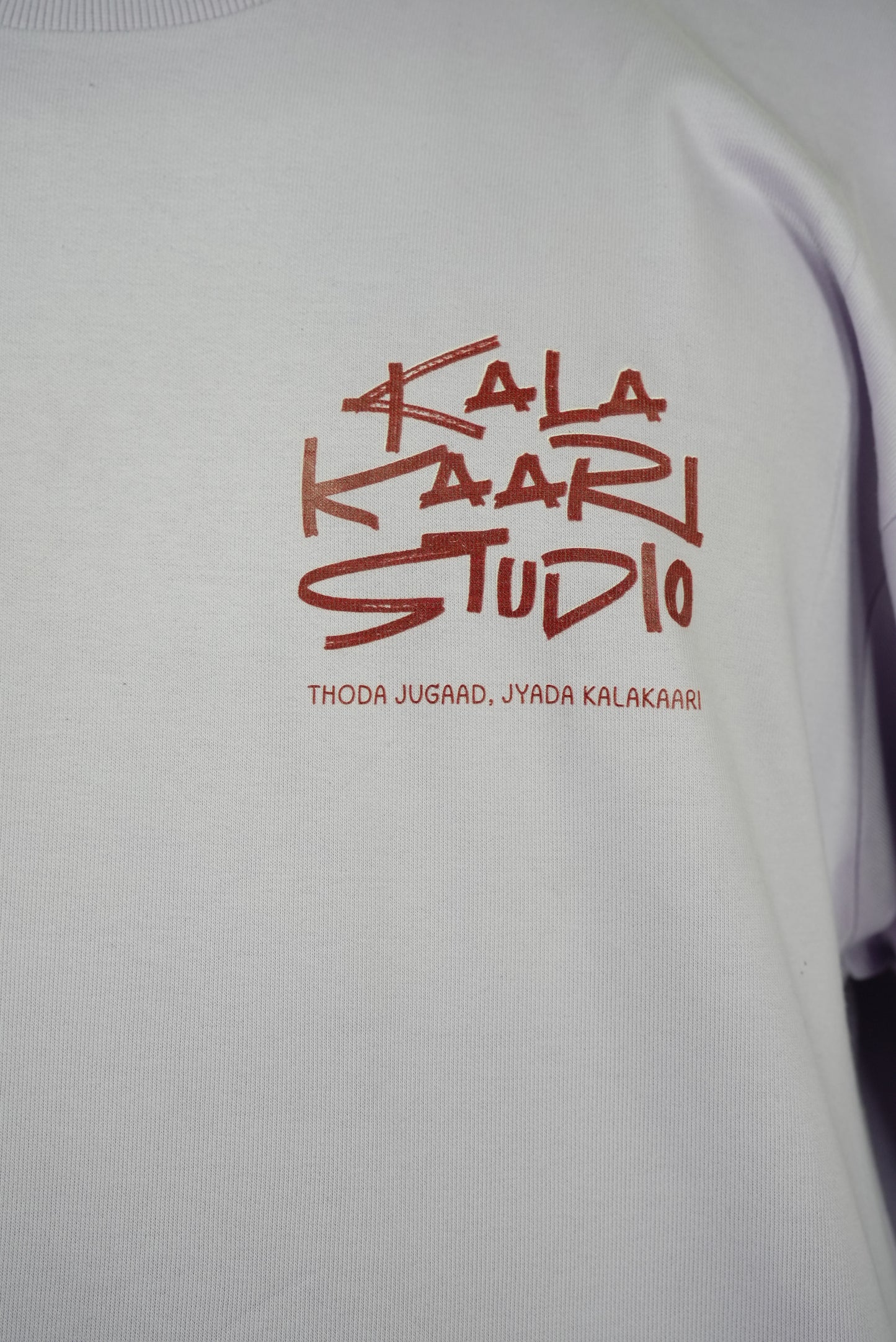 “I Meowed What I Meowed” Oversized Tee — SCRIBE Drop by Kalakaari Studios